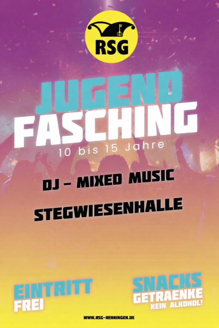 Jugendfasching Renningen - Schlüsselgesellschaft Renningen - RSG