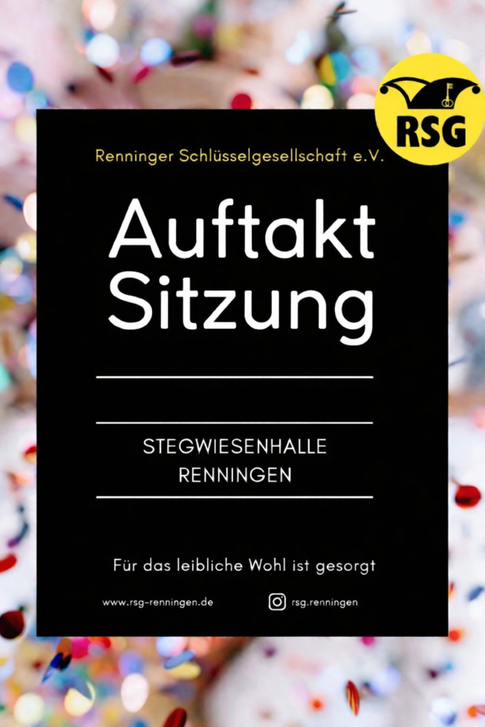 Auftaktsitzung Renningen - Schlüsselgesellschaft Renningen - RSG