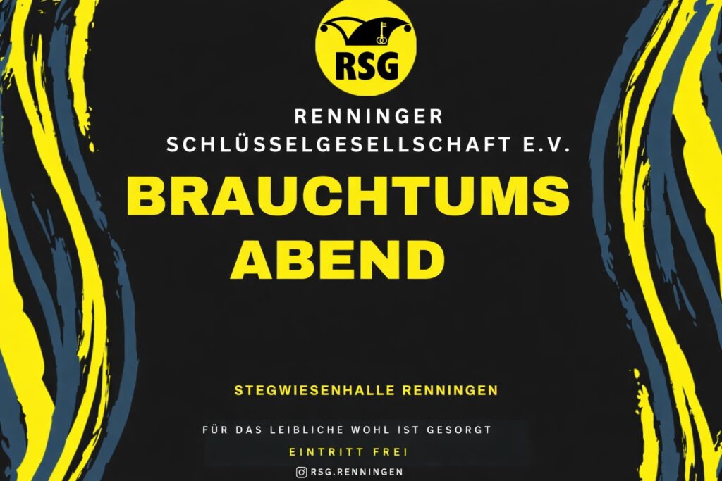 Brauchtumsabend Renningen - Schlüsselgesellschaft Renningen - RSG