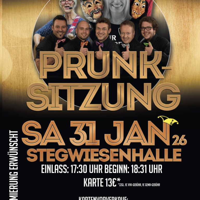 Prunksitzung_26 Jetzt Tickets sichern!